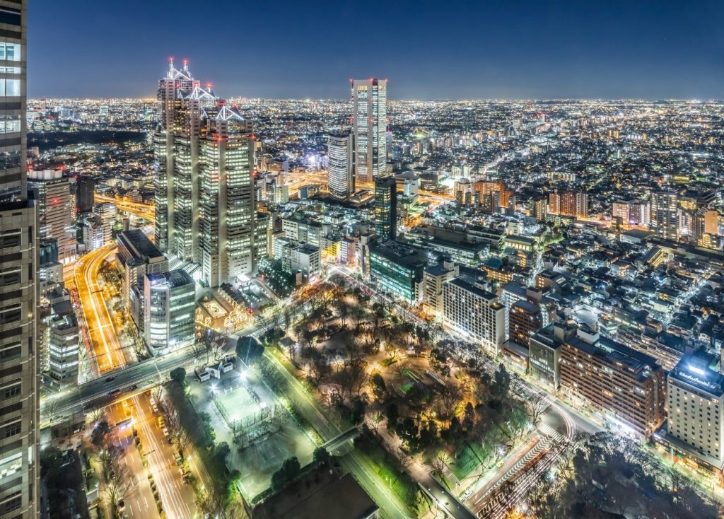 東京の夜景