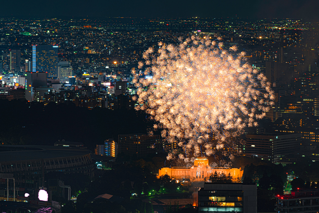 【2025年】神宮外苑花火大会の詳細
